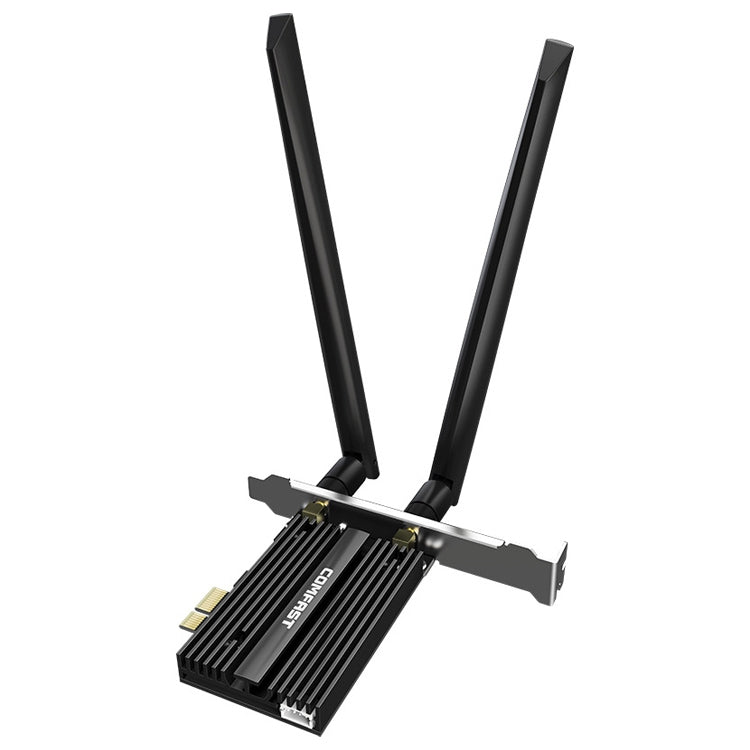 COMFAST CF-AX210 PRO 5374Mbps Tri-band + Bluetooth 5.2 Wireless WiFi6E PCI-E Network Card with Heat Sink, CF-AX210 PRO COMFAST CF-AX210 PRO 5374Mbps Tri-band + Bluetooth 5.2 Wireless WiFi6E PCI-E Network Card with Heat Sink, CF-AX210 PRO